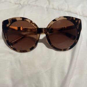 Michael Kors Brown Tortoiseshell Sunglasses